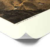 バージニア州，nvパノラママップ – 1875 ポスター (角)