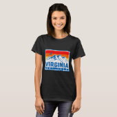 バージニア州 Tシャツ (正面フル)