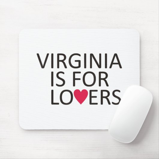 バージニア州Tシャツバージニアホームティバージニア マウスパッド (マウス)