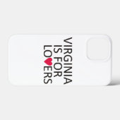 バージニア州Tシャツ バージニア ホームTシャツ バージニア Case-Mate iPhoneケース (裏面 (横))