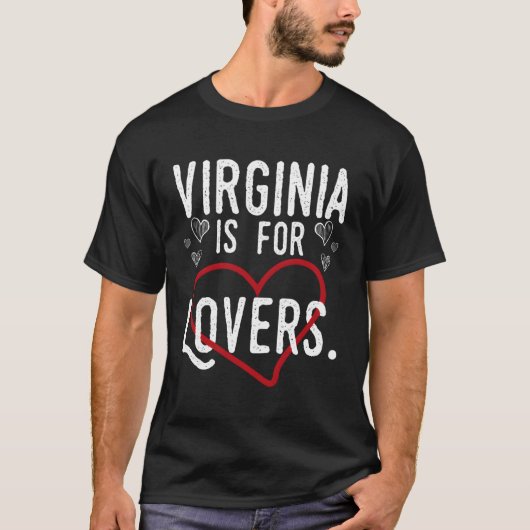 バージニア州Virginia Is 4プリント Tシャツ (正面)