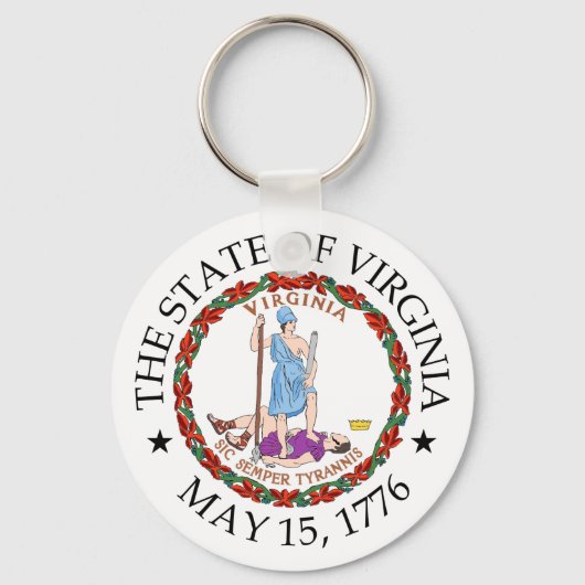 バージニア徴候 キーホルダー (正面)
