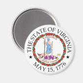 バージニア徴候 マグネット (正面/裏面)