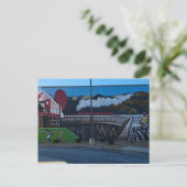 バージニア沿道トレイン壁画 ポストカード (スタンド正面)