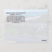 バージニア沿道トレイン壁画 ポストカード (裏面)