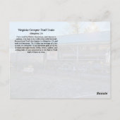 バージニア沿道トレイン ポストカード (裏面)