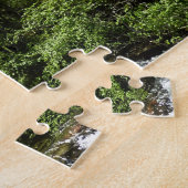 バージニア滝アットグレイシャナショナルパーク ジグソーパズル (側面)