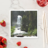 バージニア滝アットグレイシャナショナルパーク スタンダードランチョンナプキン (インサイチュ)