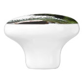 バージニア滝アットグレイシャナショナルパーク セラミックノブ (側面)