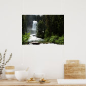 バージニア滝アットグレイシャナショナルパーク ポスター (キッチン)