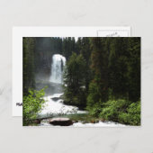 バージニア滝アットグレイシャナショナルパーク ポストカード (正面/裏面)