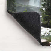 バージニア滝アットグレイシャナショナルパーク マウスパッド (コーナー)