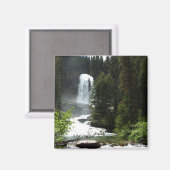 バージニア滝アットグレイシャナショナルパーク マグネット (正面/裏面)