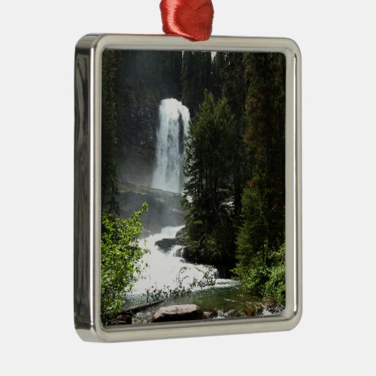 バージニア滝アットグレイシャナショナルパーク メタルオーナメント (右)
