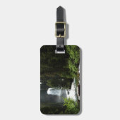 バージニア滝アットグレイシャナショナルパーク ラゲッジタグ (正面縦)