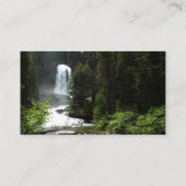 バージニア滝アットグレイシャナショナルパーク 名刺 (裏面)