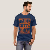 バージニア直出のバージニア ヴィンテージ男子 Tシャツ (正面フル)