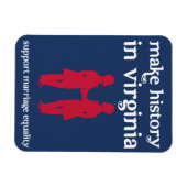 バージニア結婚平等磁石 マグネット (横)