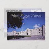 バージニア軍隊研究所(VMI)旧兵舎 ポストカード (正面/裏面)