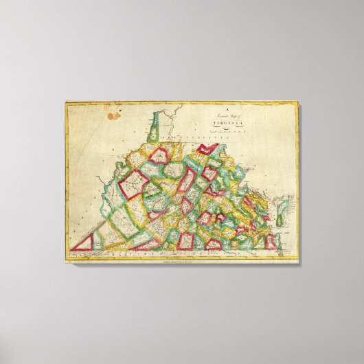 バージニア13 キャンバスプリント (正面)