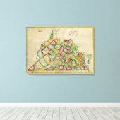 バージニア13 キャンバスプリント (インサイチュ (ウッドフロア))