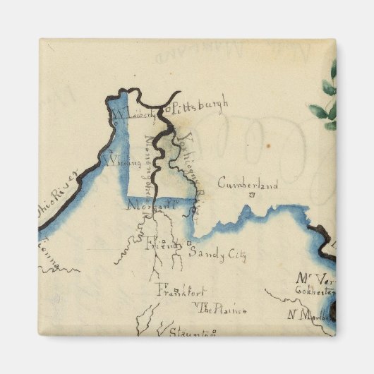 バージニア5 マグネット (正面)