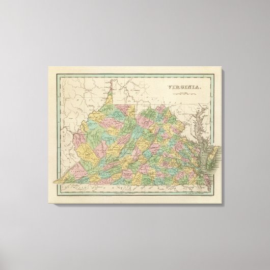 バージニア7 キャンバスプリント (正面)