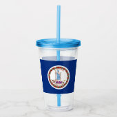 バージニア アクリルタンブラー (正面)