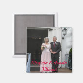 バージニア&アーノルド・ティルマン マグネット (正面/裏面)