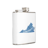 バージニア・ウッド・グレイン・ダマスカス フラスク (右)