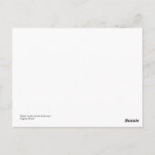 バージニア・ウルフ・オン・ブックス ポストカード (裏面)