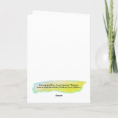 バージニア・ウルフ・ノー・トゥ・ザ・引用文空白の・カード カード (裏面)