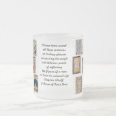 バージニア・ウルフ・ブックス フロストグラスマグカップ (中央)