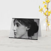 バージニア·ウールフ「ラブ·オータム」ラブ·引用文贈り物 カード (黄色い花)