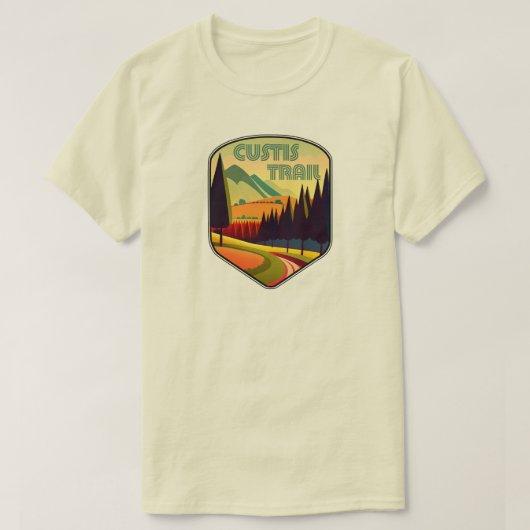 バージニア カスティス トレイル 色 Tシャツ (デザイン正面)
