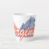 バージニア カフェラテマグ (正面)