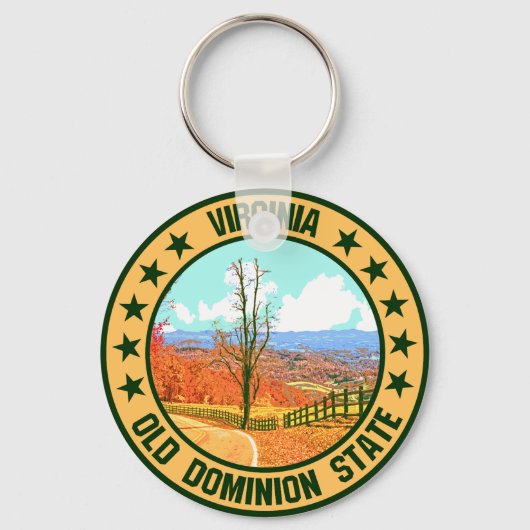 バージニア キーホルダー (正面)