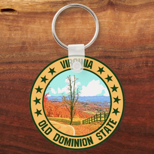 バージニア キーホルダー (裏面)