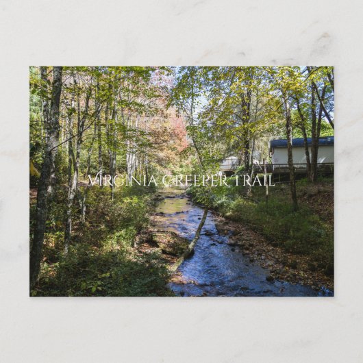 バージニア・クリーパー・トレイル ポストカード (正面)