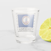 バージニア ショットグラス (裏面)