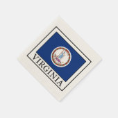 バージニア スタンダードカクテルナプキン (角)