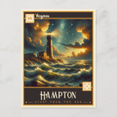 バージニア・ハンプトン |ヴィンテージはがき ポストカード (正面)