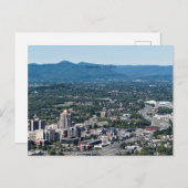 バージニア・パノラマ・ビュー・ロアノーク ポストカード (正面/裏面)