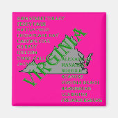 バージニア マグネット (正面)