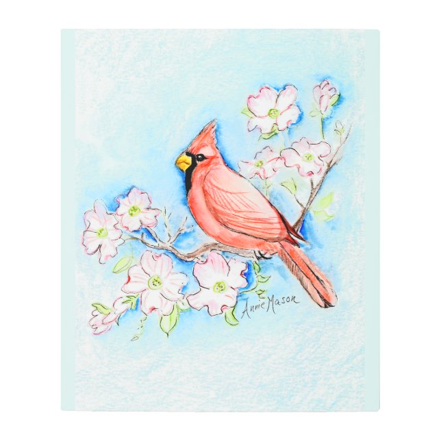 バージニア メタルプリント (正面)