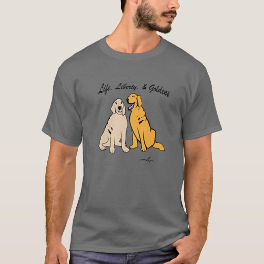 バージニア・ライト・ライフ、リバティ、 Tシャツ (正面)