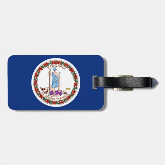 バージニア ラゲッジタグ (裏面横)