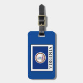 バージニア ラゲッジタグ (正面縦)
