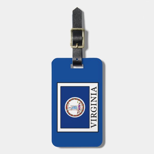 バージニア ラゲッジタグ (正面縦)