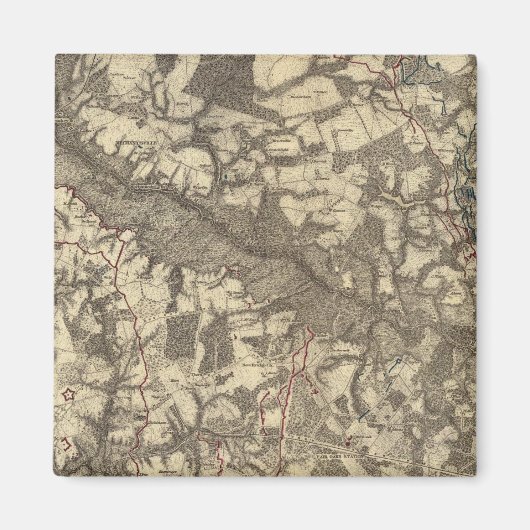 バージニア・リッチモンド マグネット (正面)